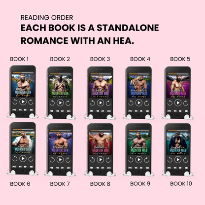 Big, Bearded & Bossy: 10 Audiobook Mountain Man Spicy Romance Bundle