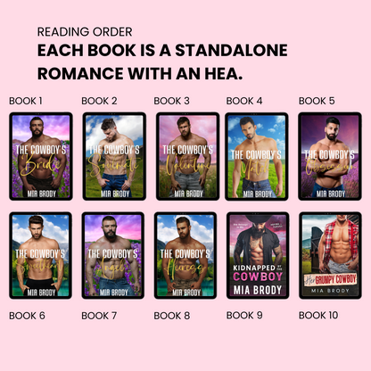 Protective Cowboys: 10 E-Book Mail Order Bride Spicy Romance Bundle