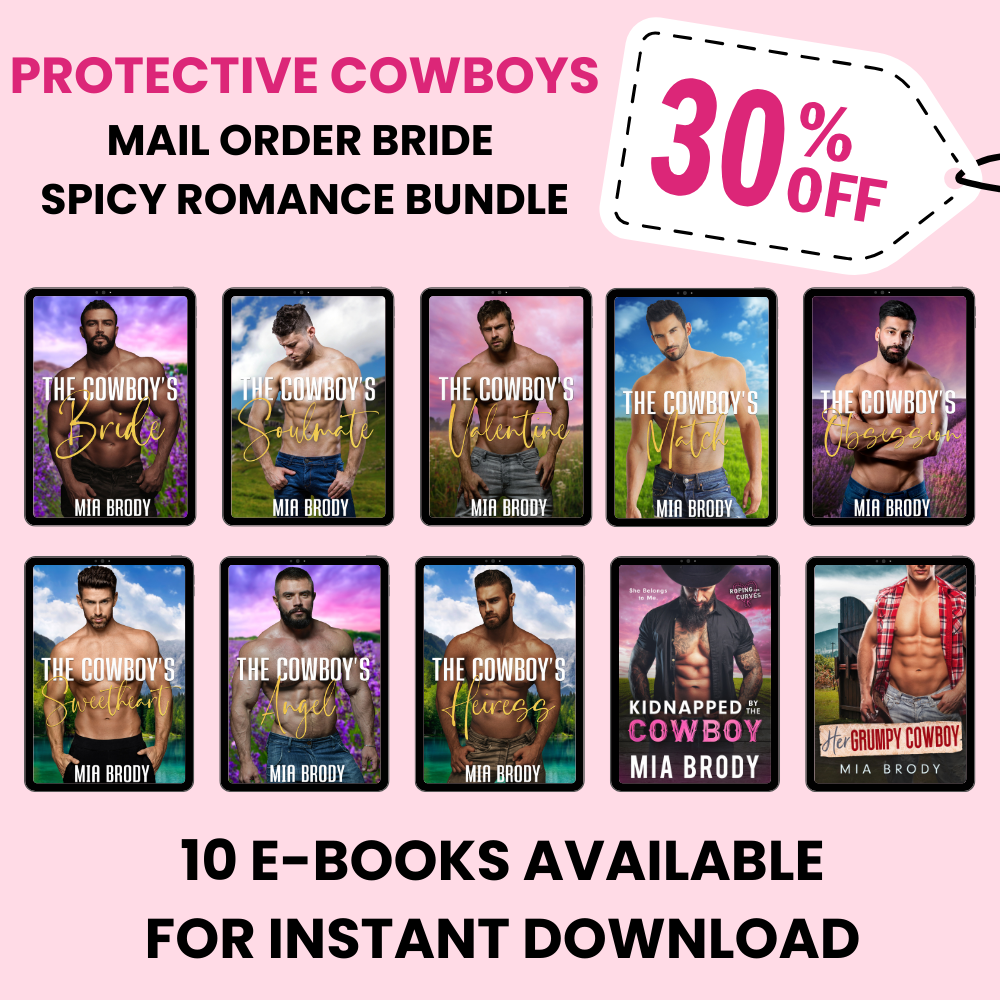 Protective Cowboys: 10 E-Book Mail Order Bride Spicy Romance Bundle