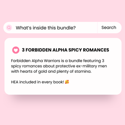 Forbidden Alpha Warriors Spicy Romance Bundle