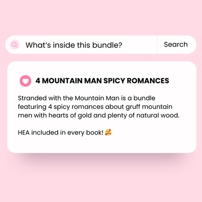 Stranded with the Mountain Man Spicy Romance Bundle