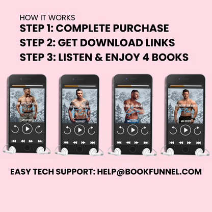 Stranded with the Mountain Man Spicy Romance Audiobook Bundle
