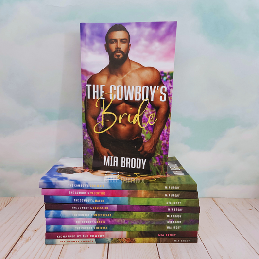 Protective Cowboys: 10 Paperback Mail Order Bride Spicy Romance Bundle