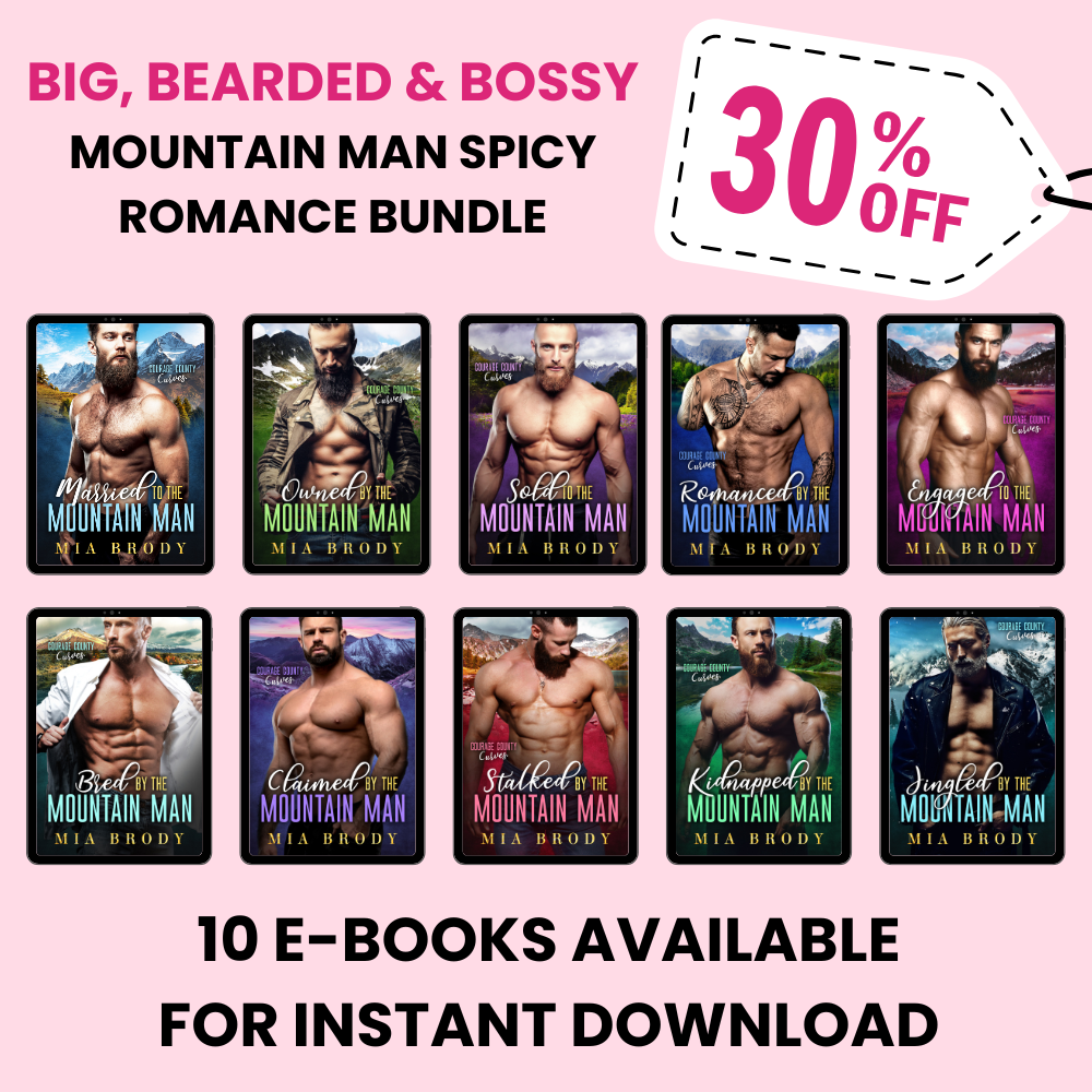 Big, Bearded & Bossy: 10 E-Book Mountain Man Spicy Romance Bundle